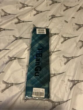Teal Plaid Men's Tie - Teal